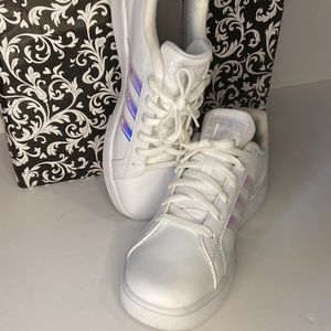 Slightly worn kid adidas